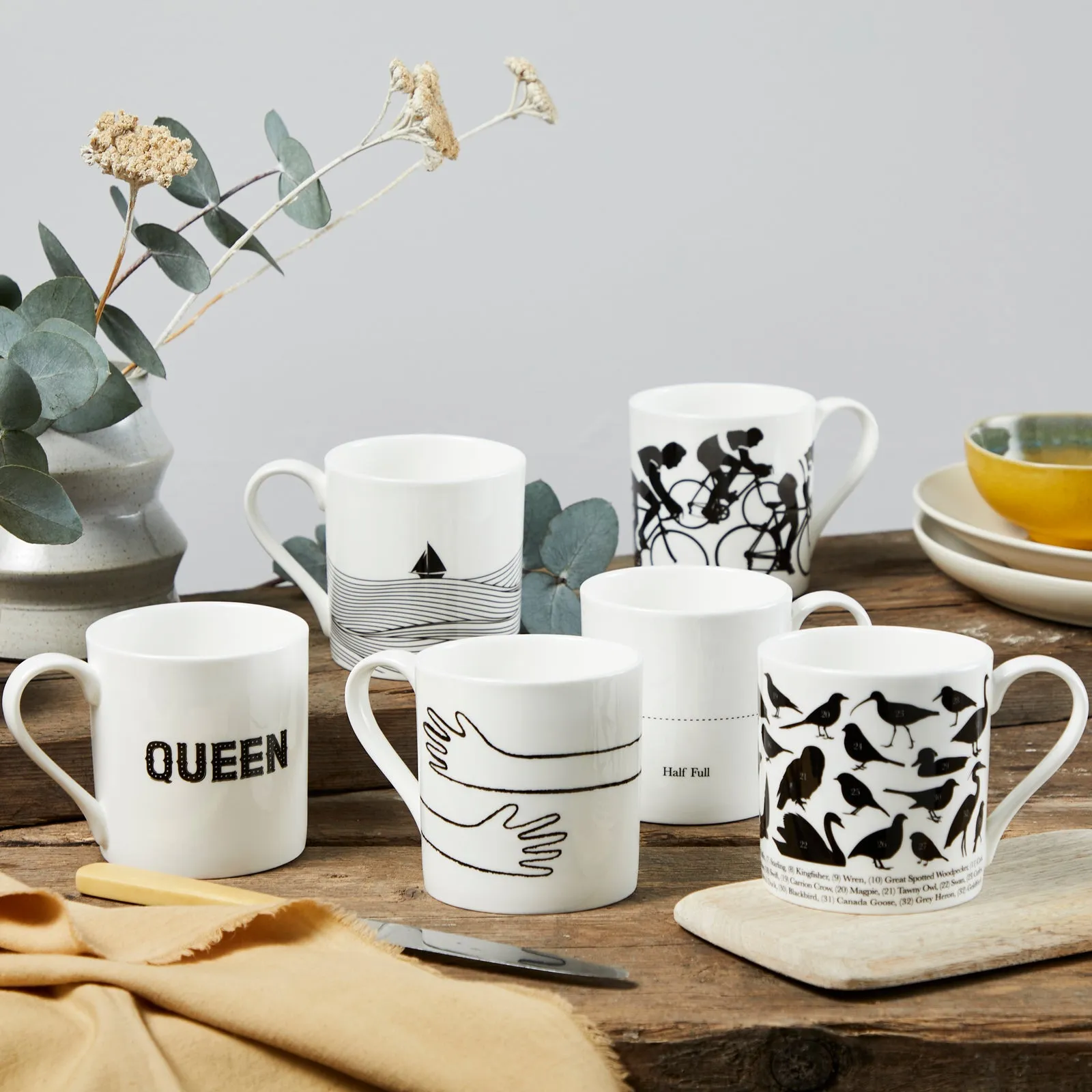 'South' Fine China Mug