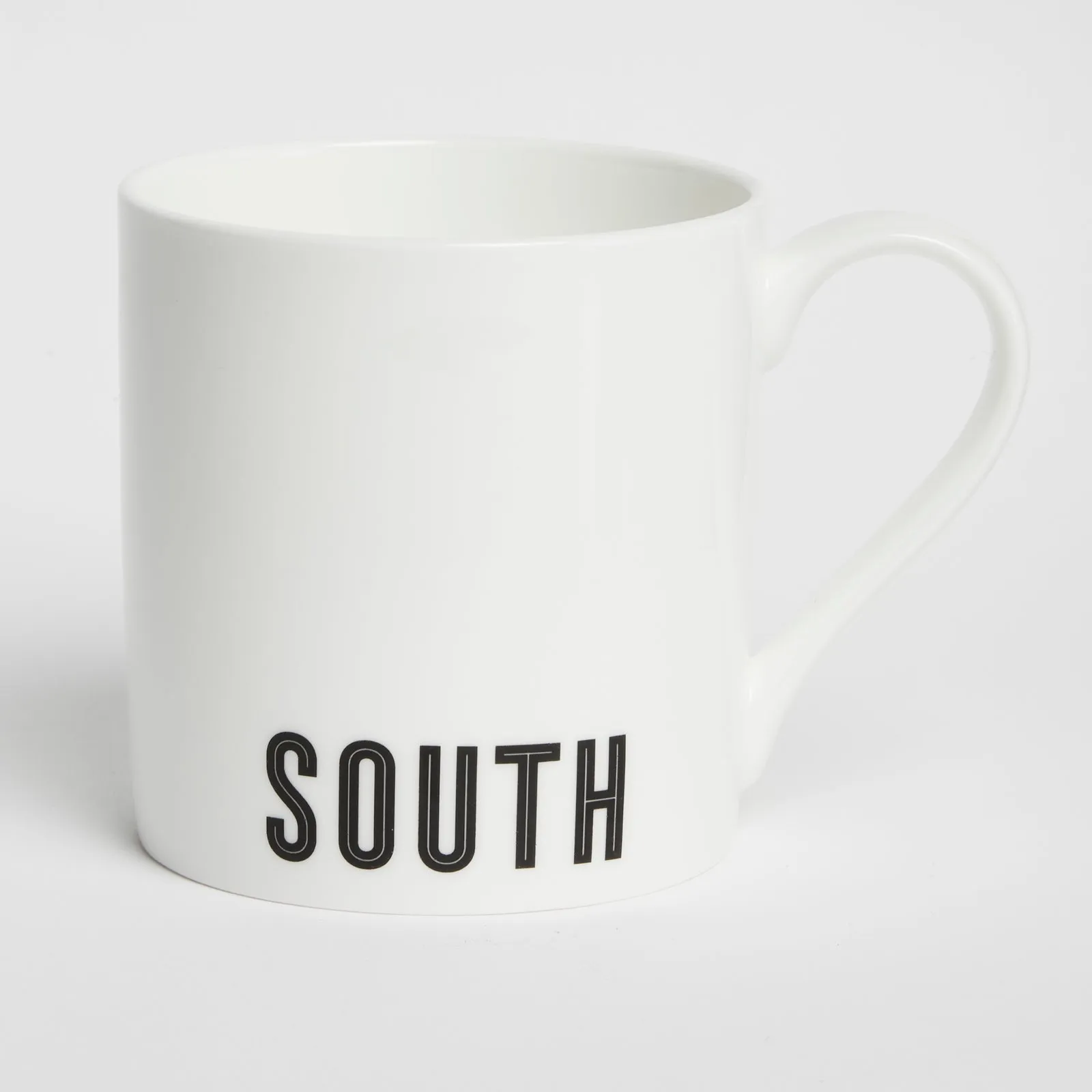 'South' Fine China Mug