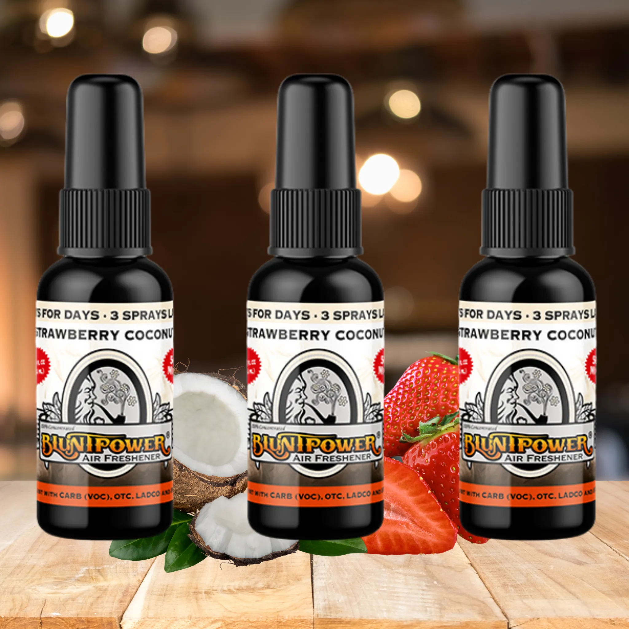 Strawberry Coconut Air Freshener Spray