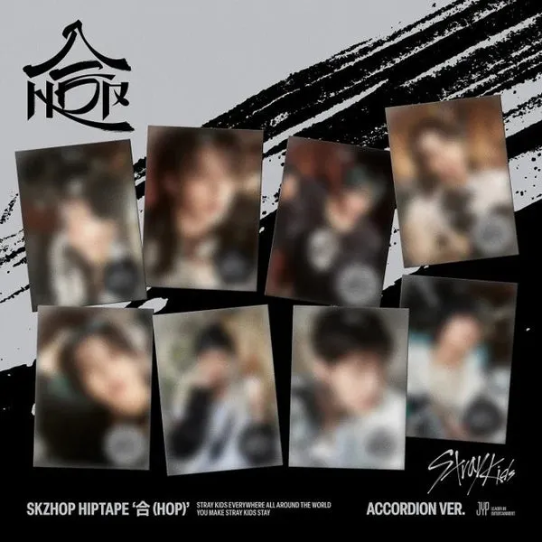 STRAY KIDS - SKZHOP HIPTAPE ‘合 (HOP)’ (ACCORDION VER.) Apple POB Benefit