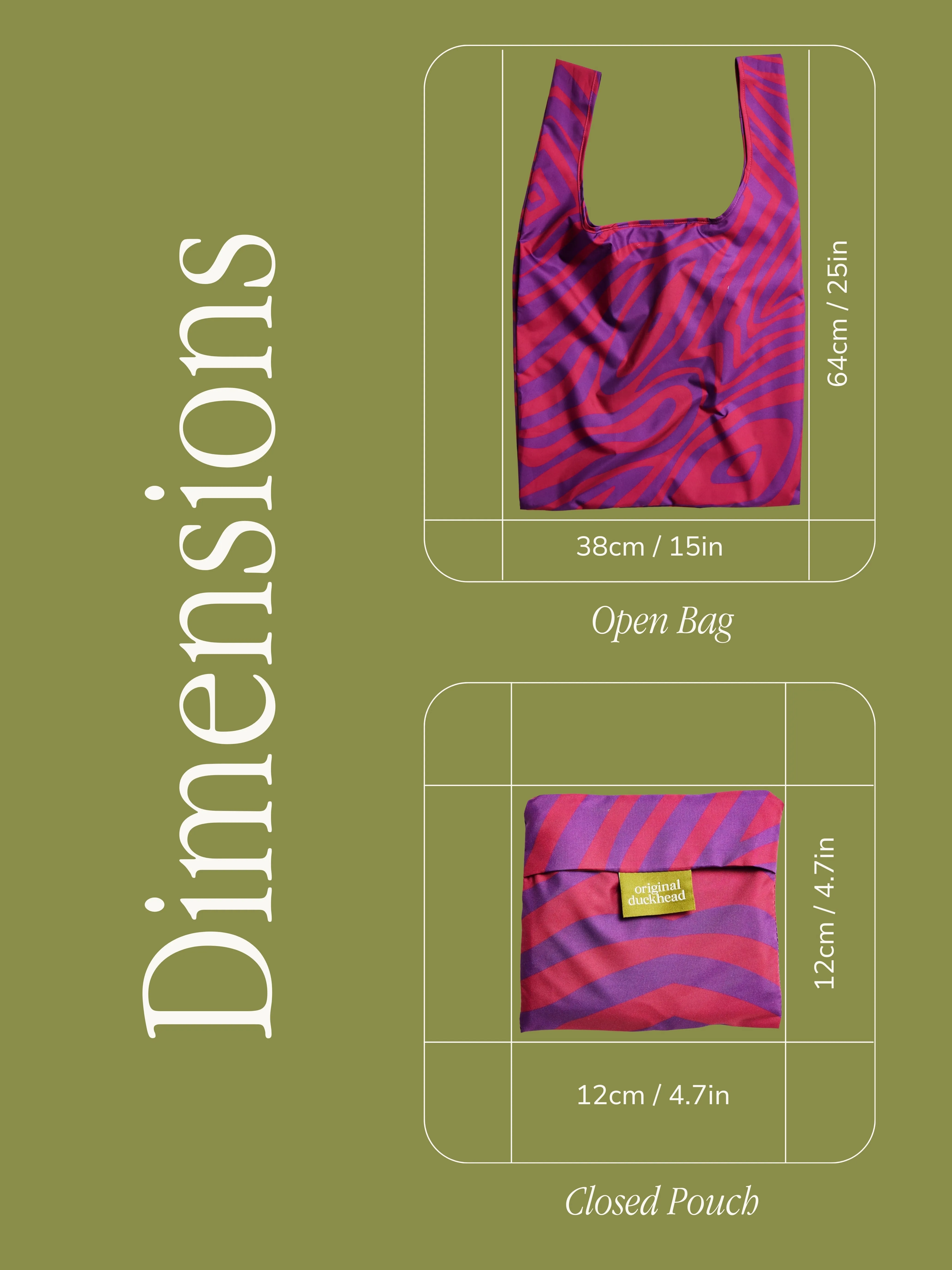 Swirl in Pink Reusable Bag