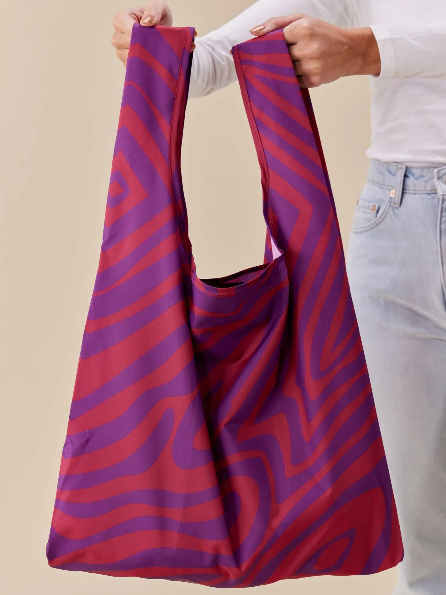 Swirl in Pink Reusable Bag