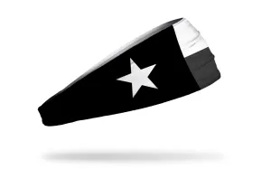 Texas Monochrome Flag Headband