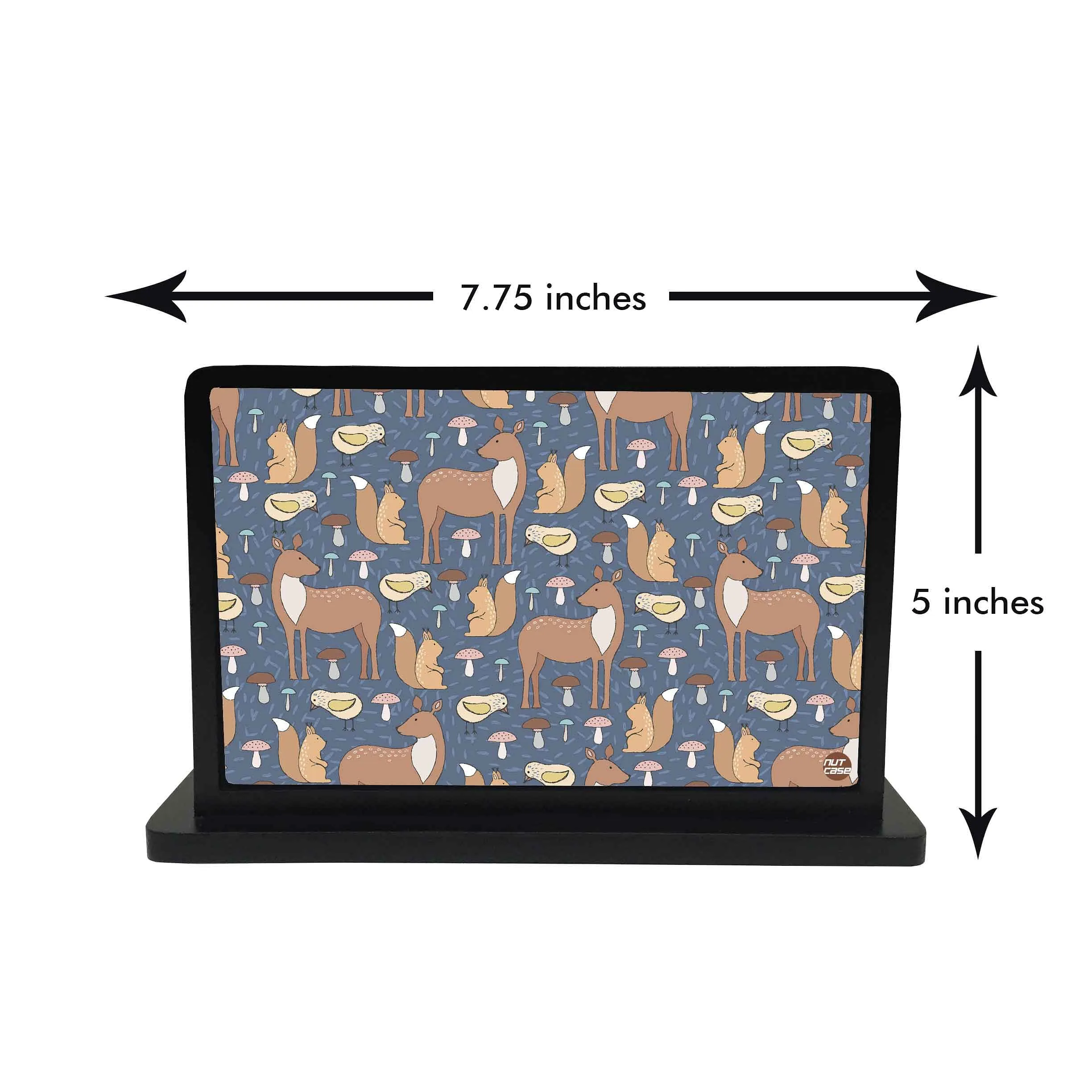 Tissue Holder Paper Napkin Stand -  DEER FOREST