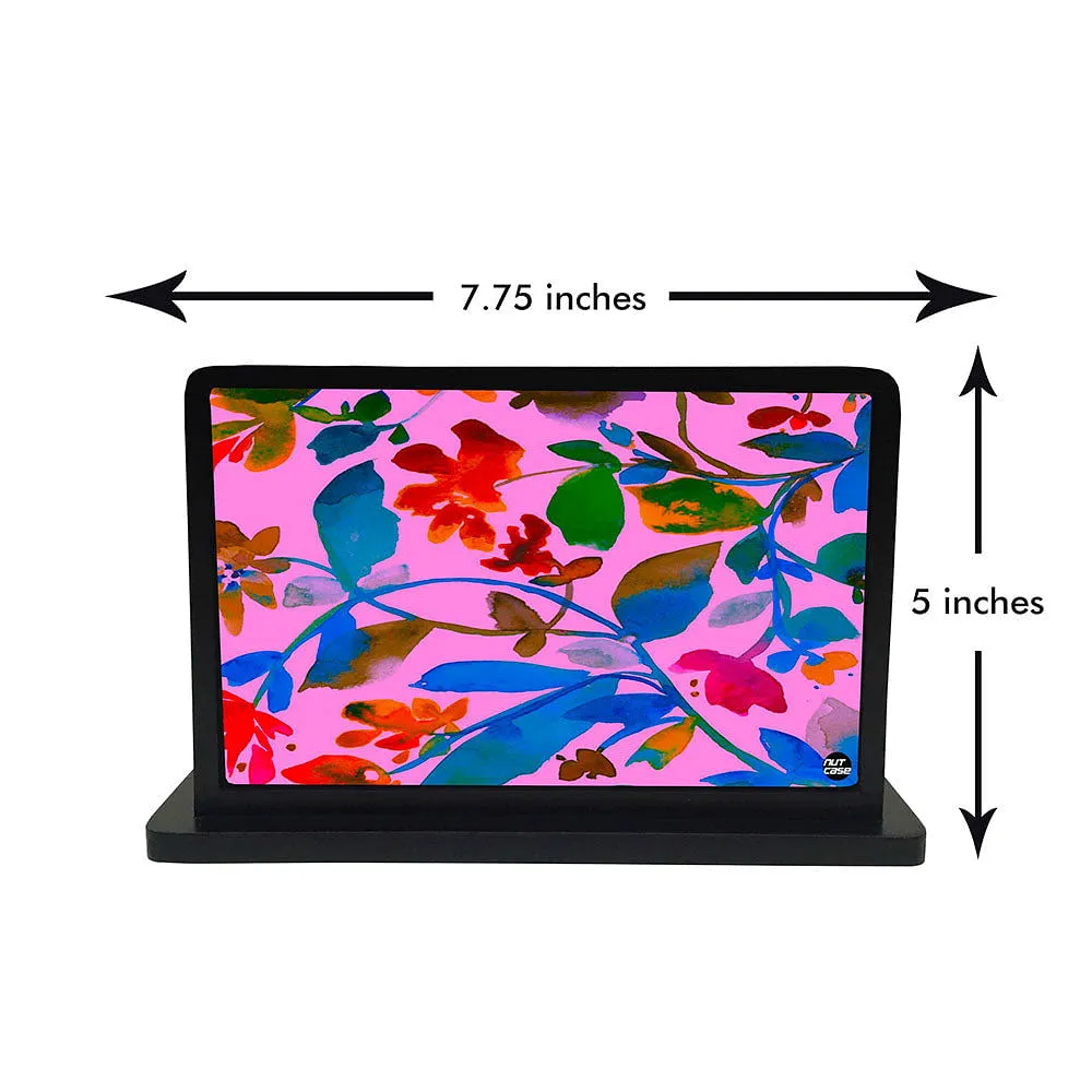 Tissue Holder Paper Napkin Stand - Floral Watercolour