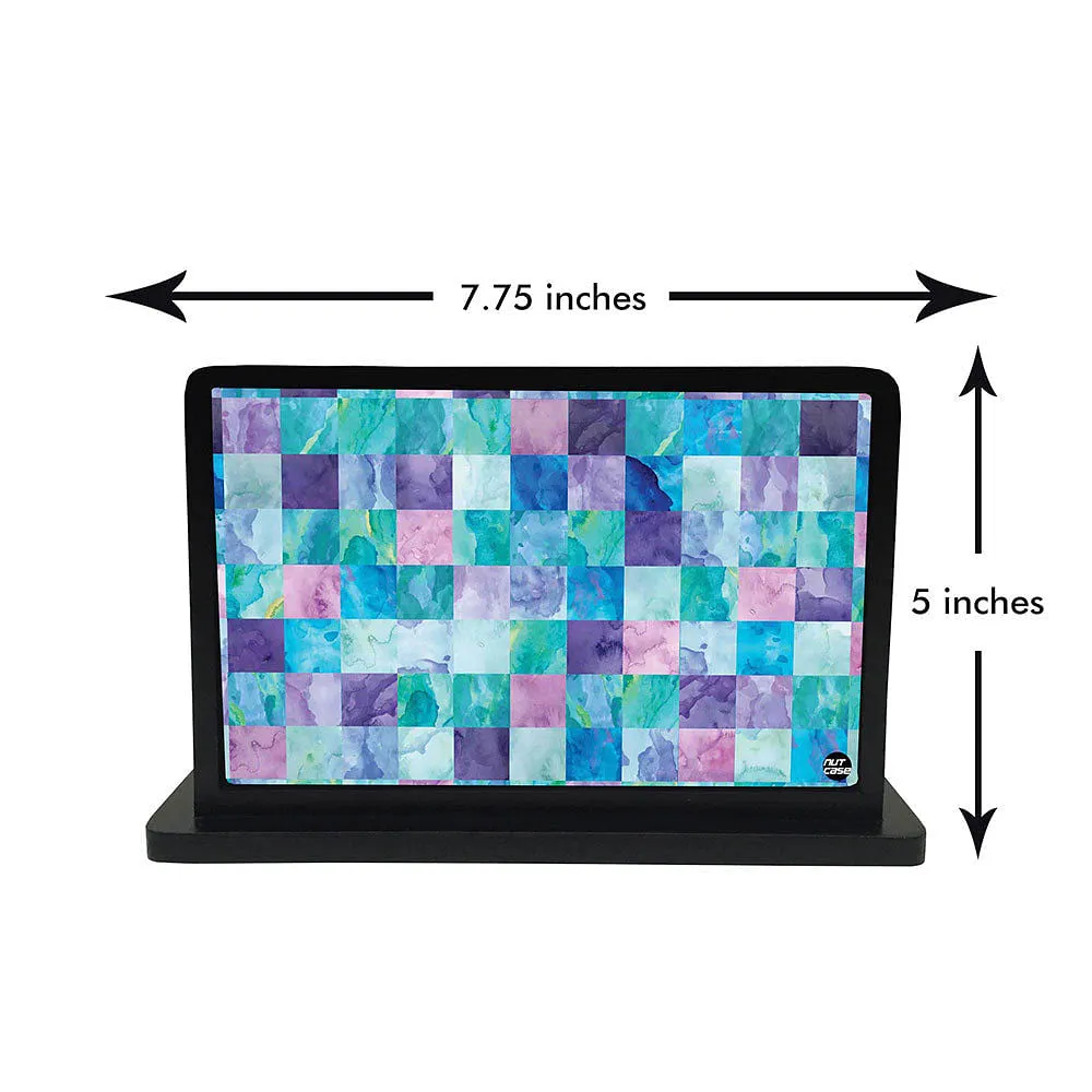 Tissue Holder Paper Napkin Stand - Marble Box Pattern