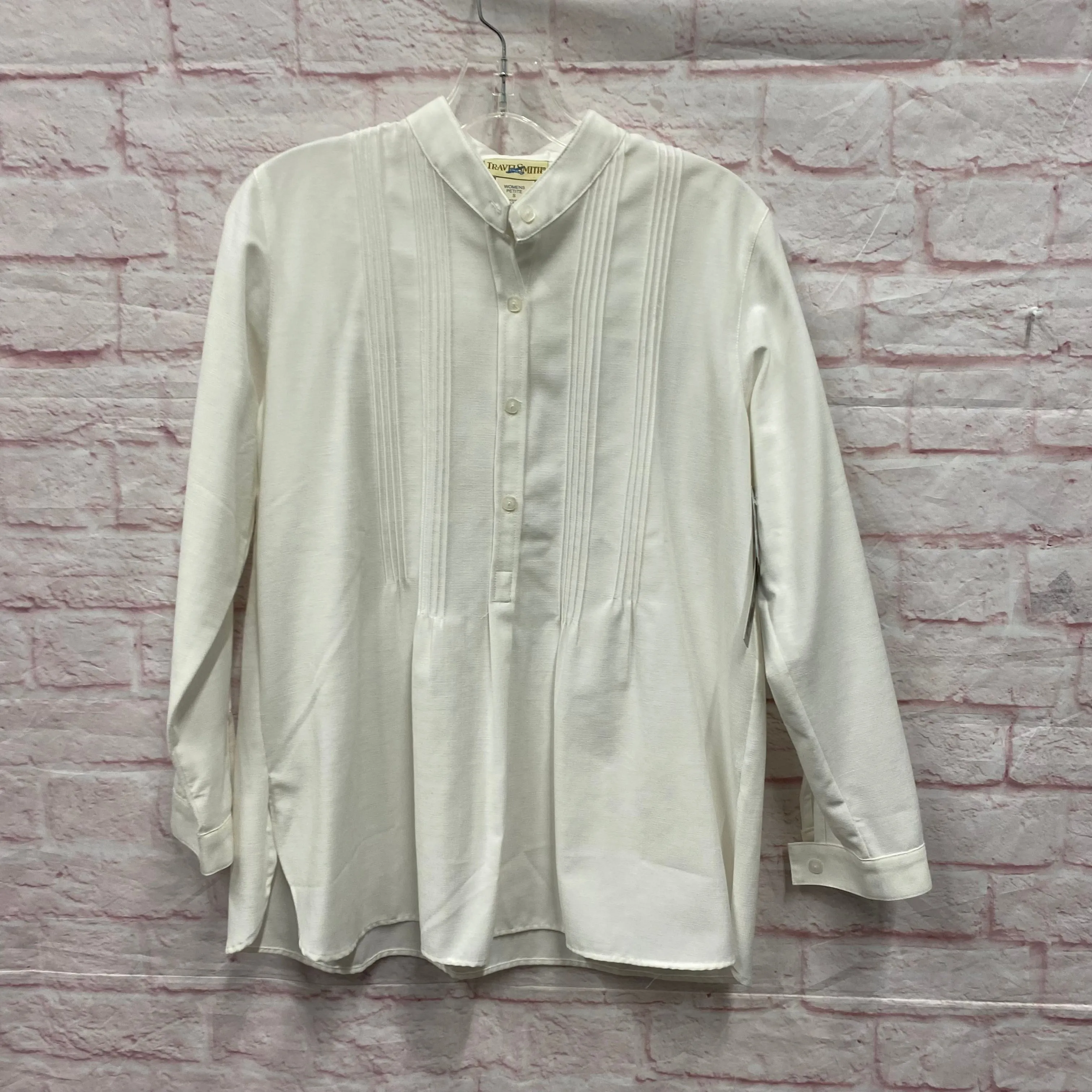 Top Ls By Cme In White, Size:Sp