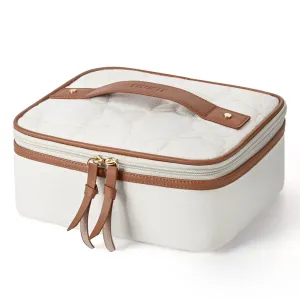 TOURIT Lunch Bag Insulated Lunch Box Portable Small Lunch Food Containers Bag for Women, Men, Office, Work, School, Picnic, Beige Brown