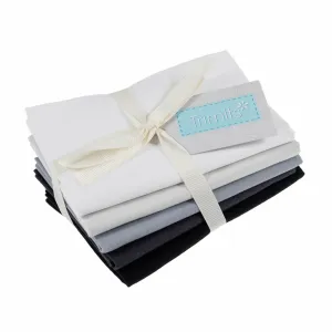 Trimits Fat Quarter Pack - Monochrome (5 Pieces)