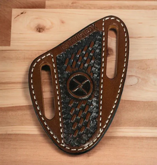 Twisted X Knife Sheath Chestnut