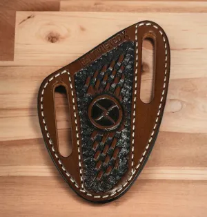 Twisted X Knife Sheath Chestnut