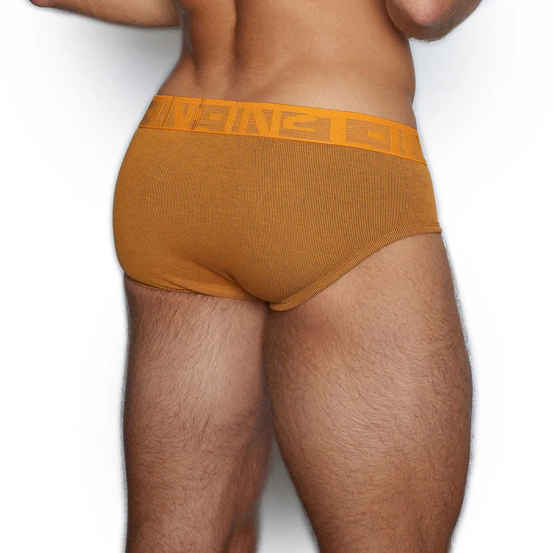 Undertone Mid Rise Brief Owen Orange