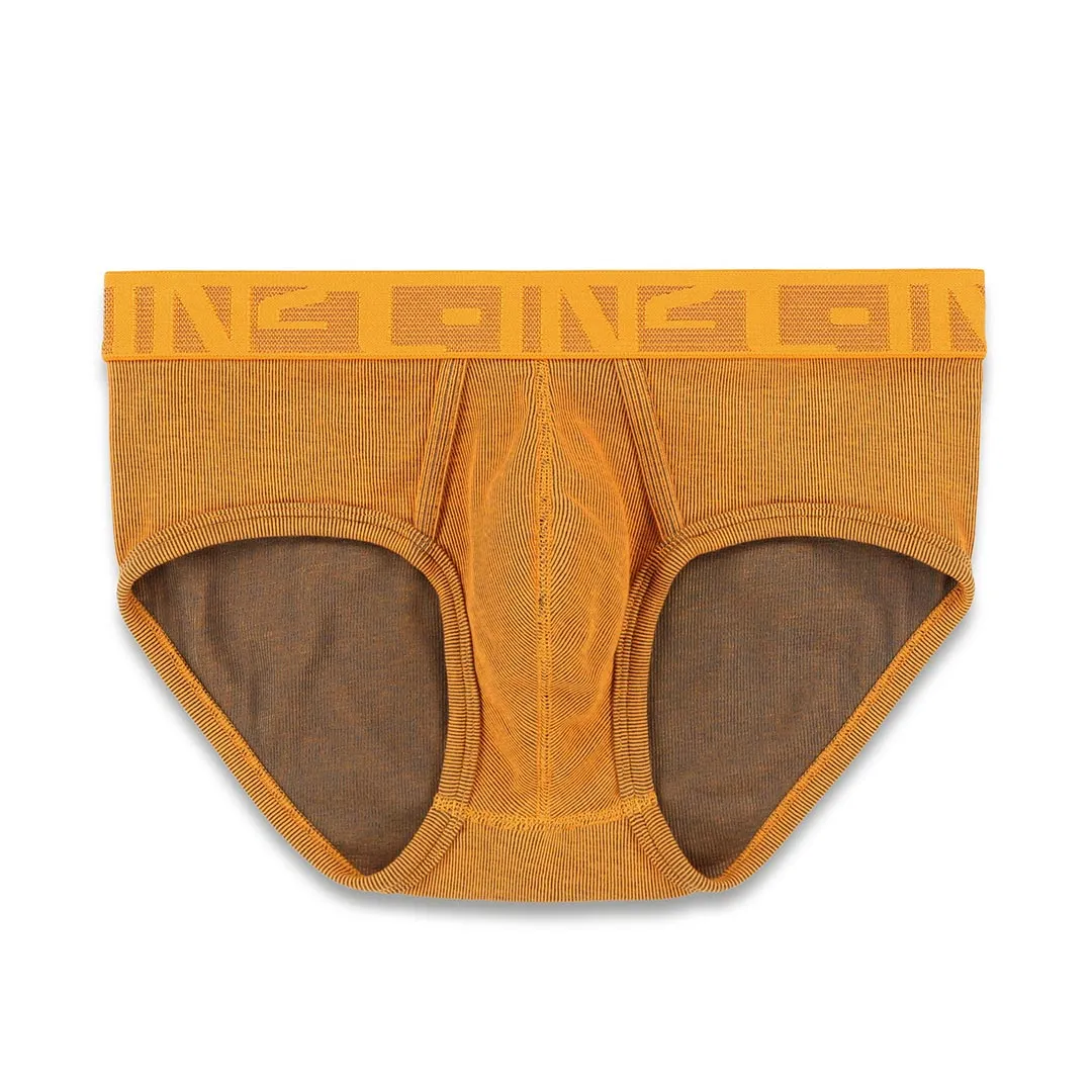 Undertone Mid Rise Brief Owen Orange