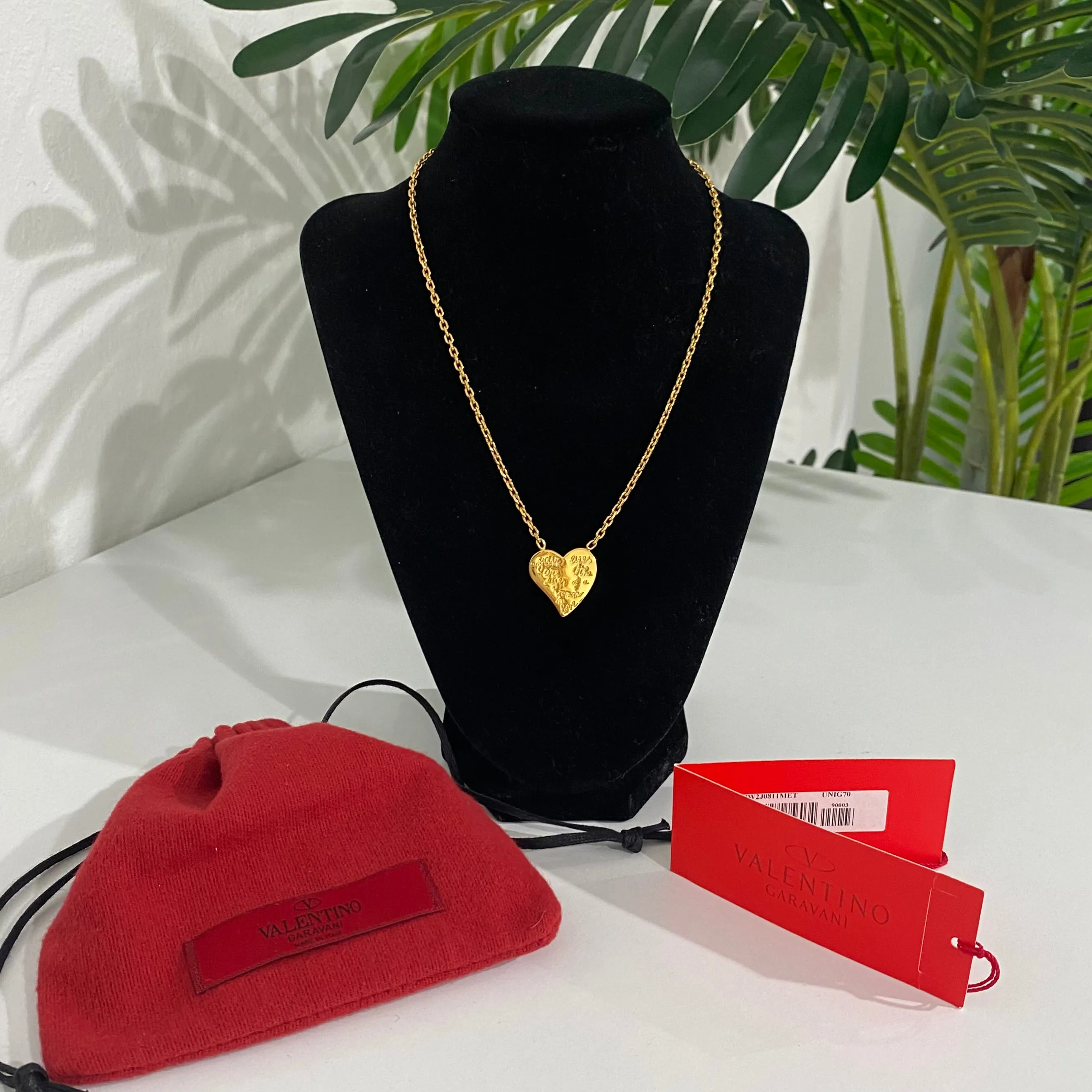 Valentino Love Series Heart Necklace