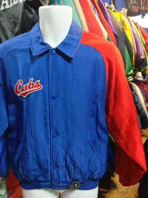 Vintage 90s CHICAGO CUBS MLB Starter Nylon Jacket YL