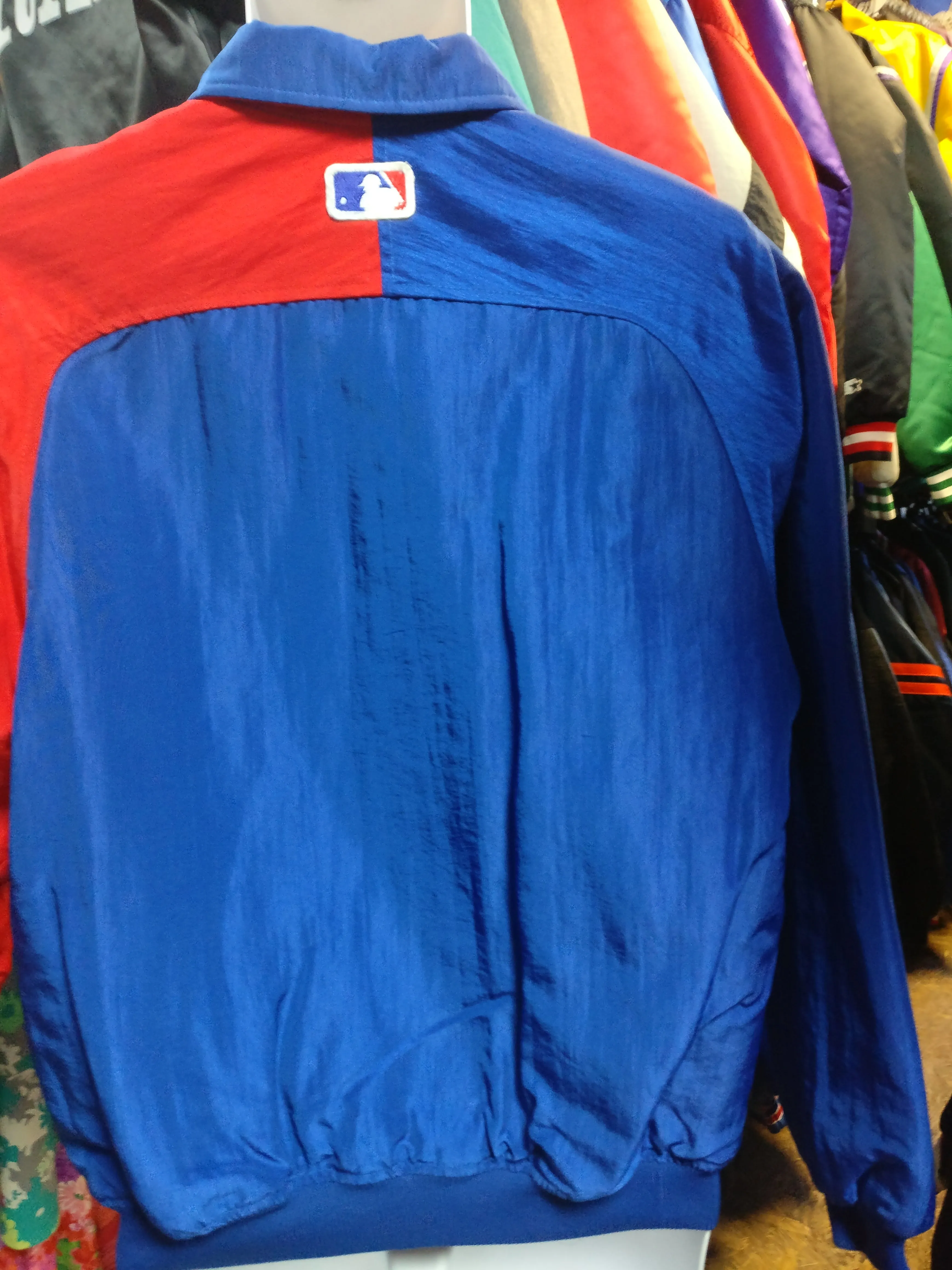 Vintage 90s CHICAGO CUBS MLB Starter Nylon Jacket YL