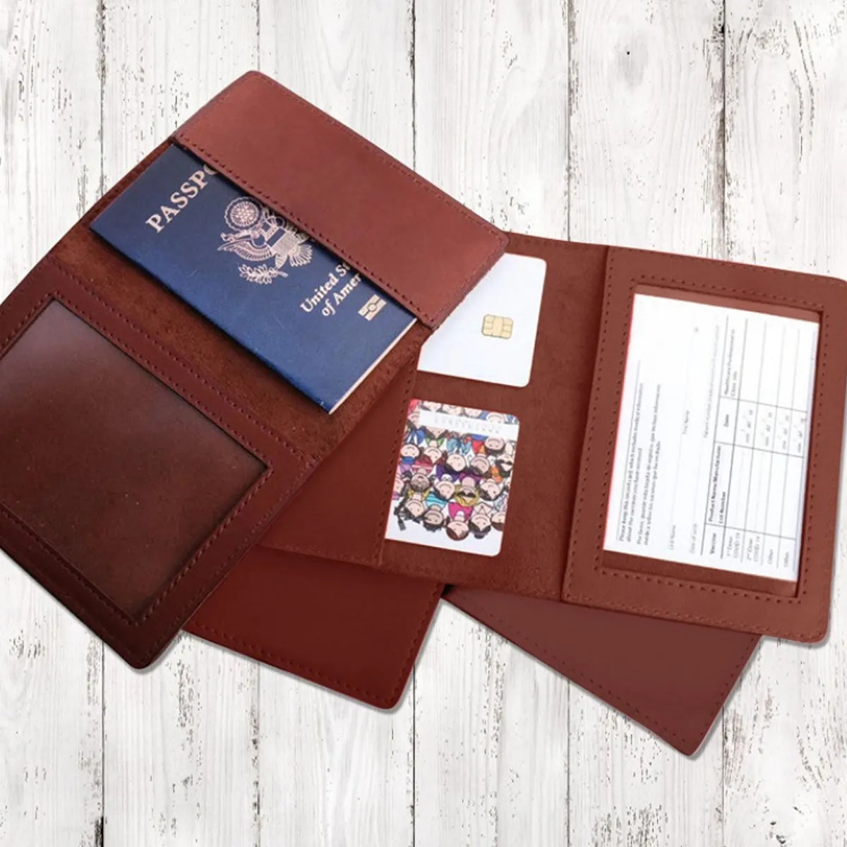 VIP 3 In 1 Card Holder For Vaccination Card, ID And Passport