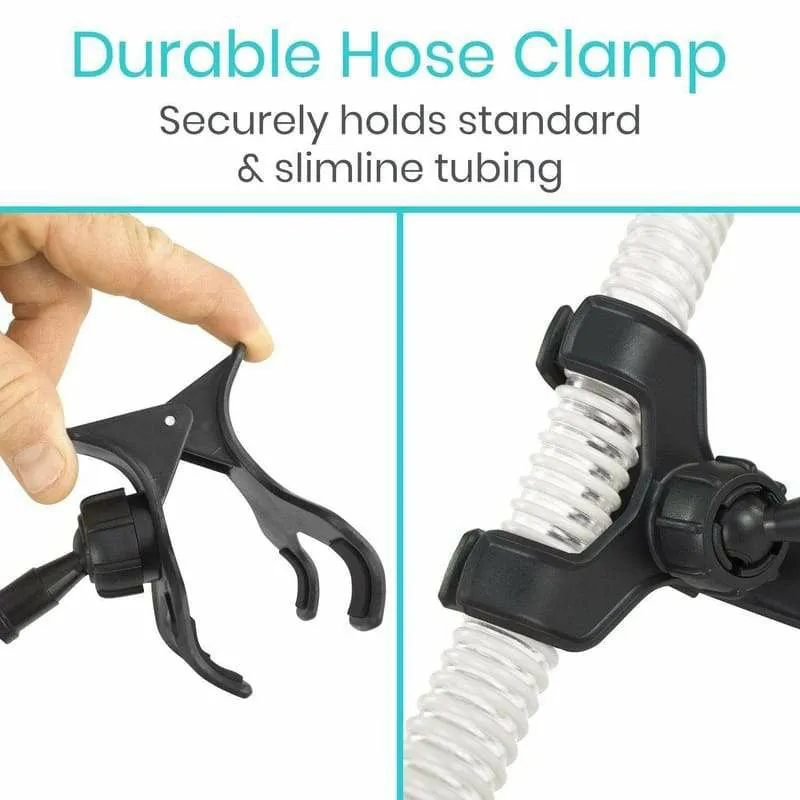 Vive Health CPAP Hose Holder - Black