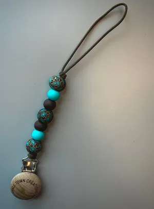 Western Concho Cheetah Turquoise