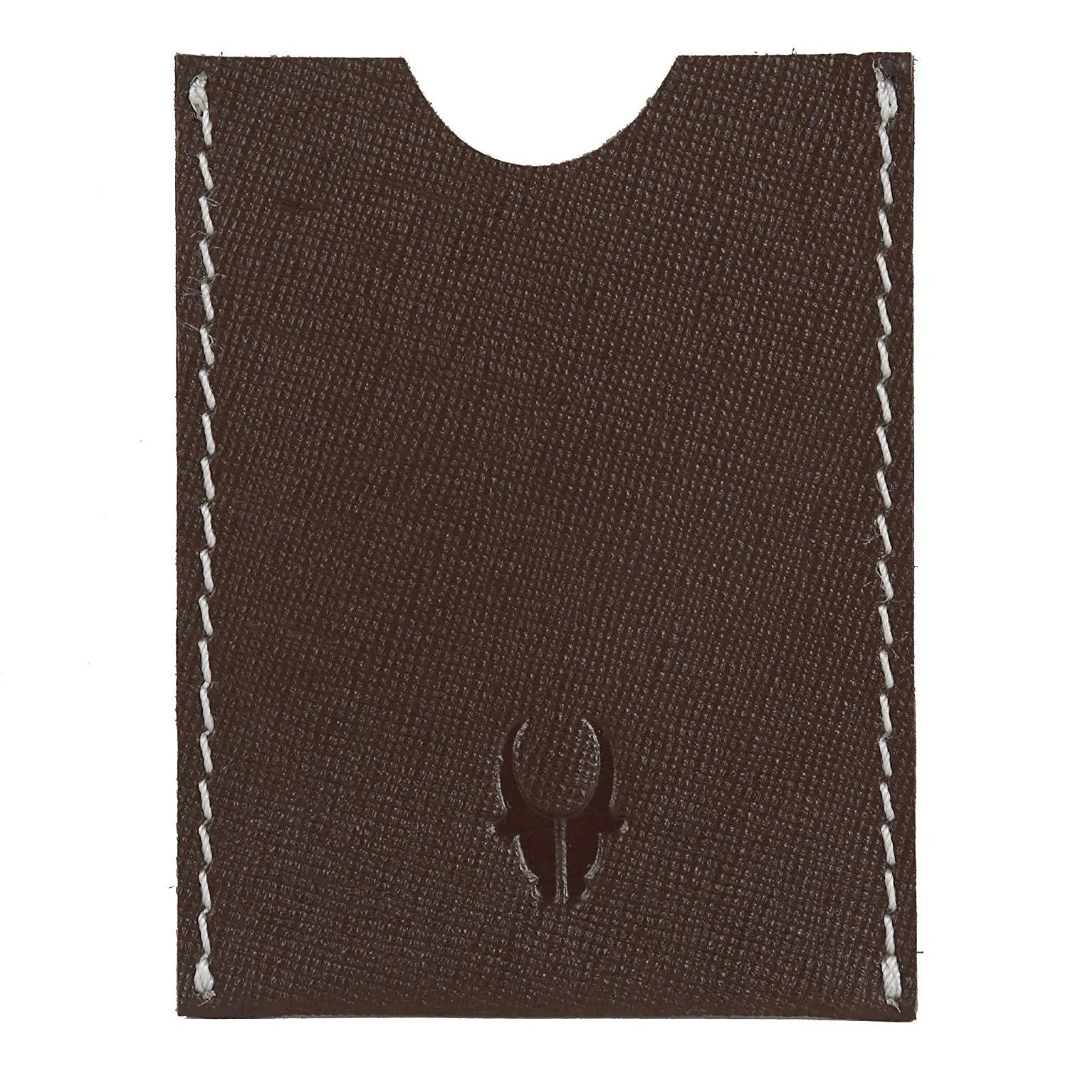 WildHorn Brown Hand Crafted Genuine Leather Credit Card Holder