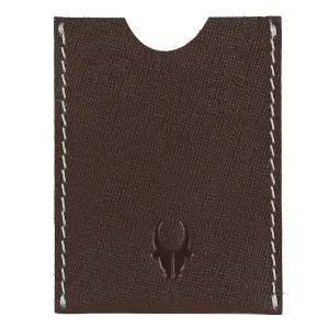 WildHorn Brown Hand Crafted Genuine Leather Credit Card Holder