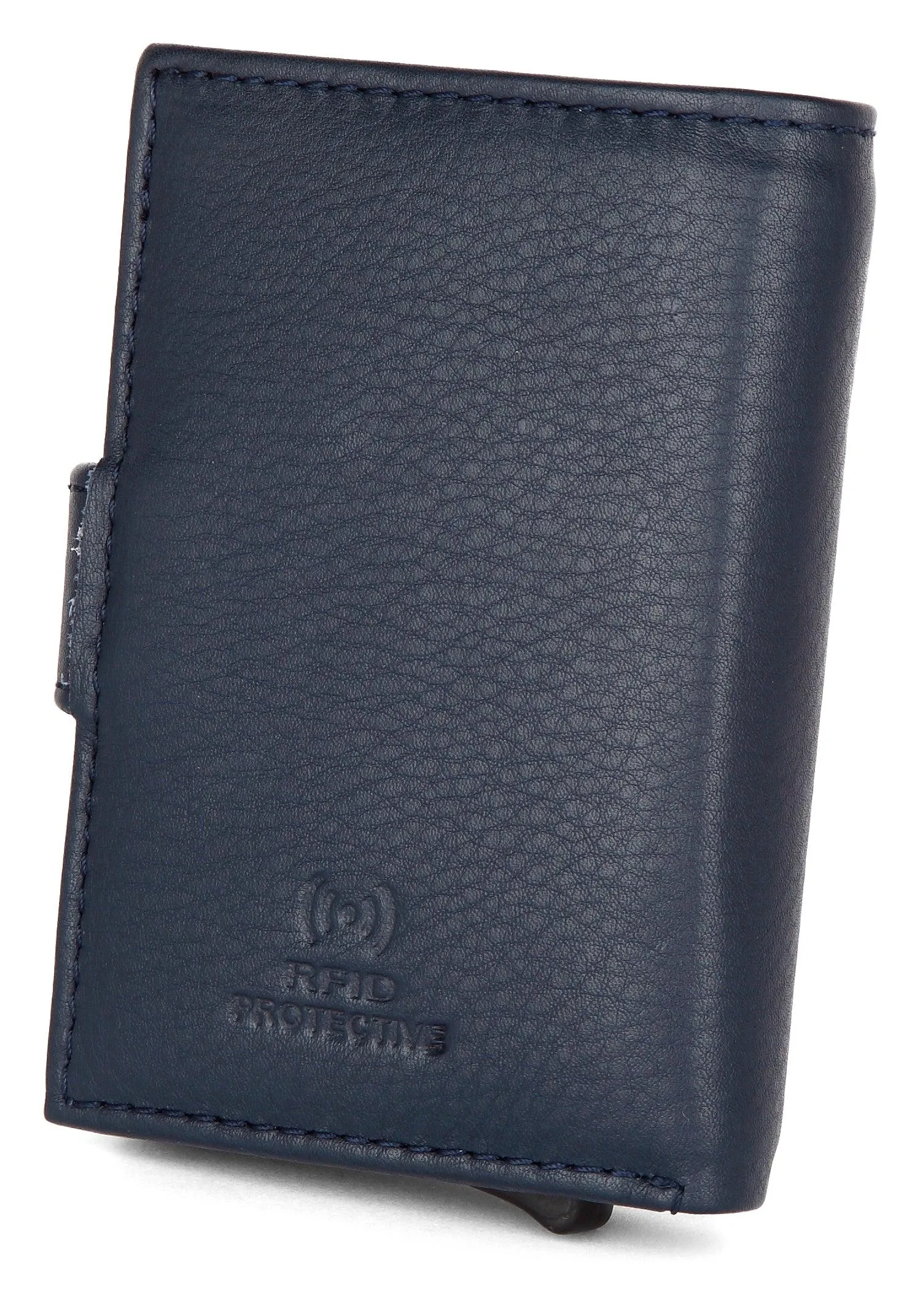 WildHorn® RFID Protected Unisex Genuine Leather Card Holder
