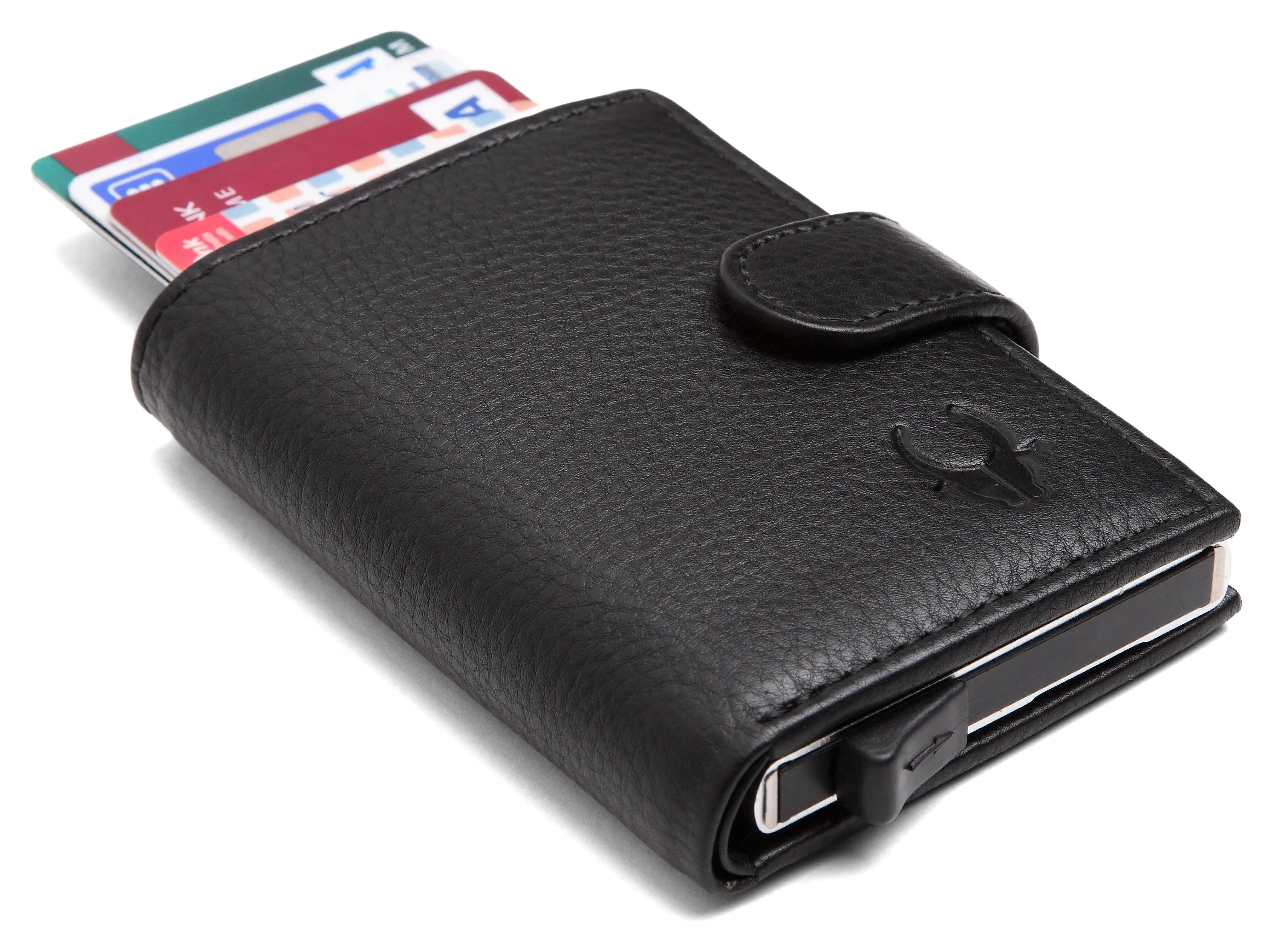 WildHorn® RFID Protected Unisex Genuine Leather Card Holder