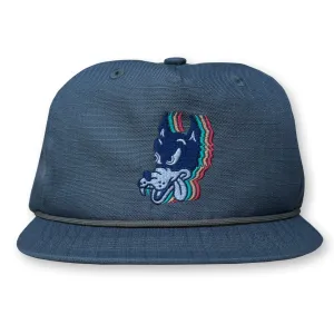 Wolf Rope Hat / Thunder Ripstop Nylon with Denim Wolf