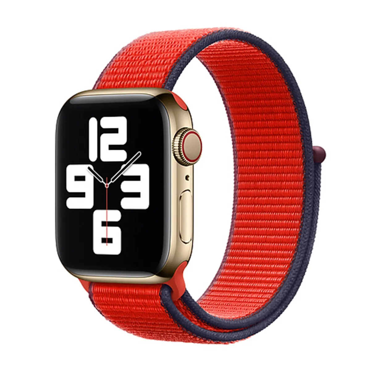 Woven Nylon Strap For Apple Watch-Camel (38/40/41mm)