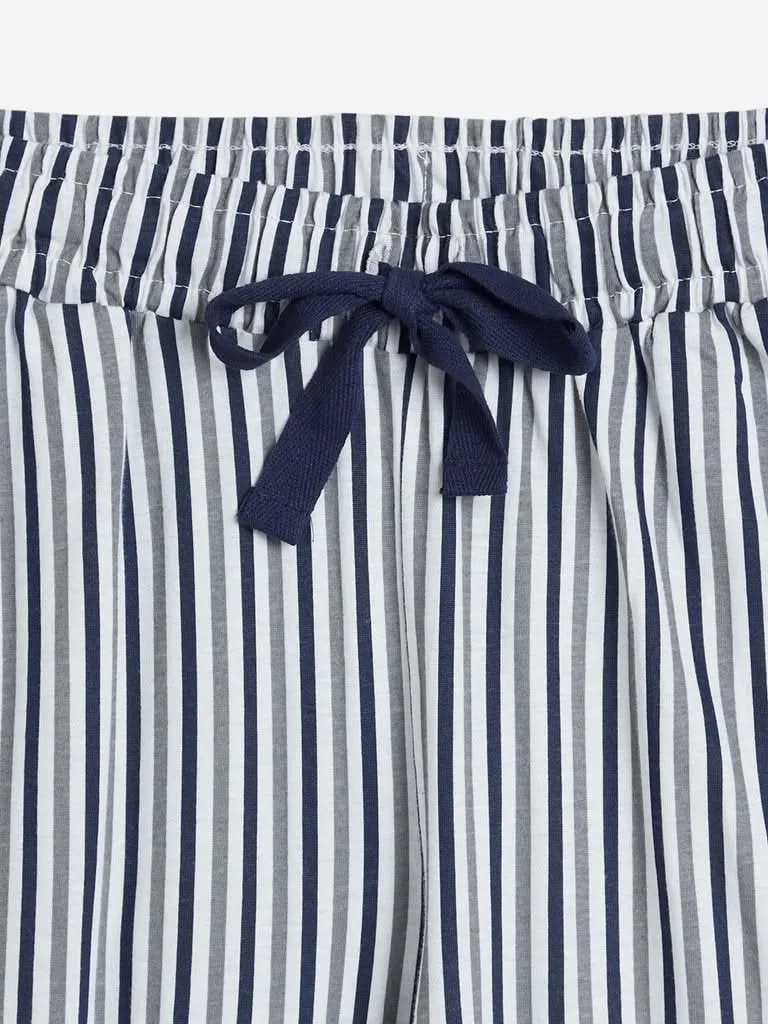 Wunderlove Multicolour Striped Pyjamas