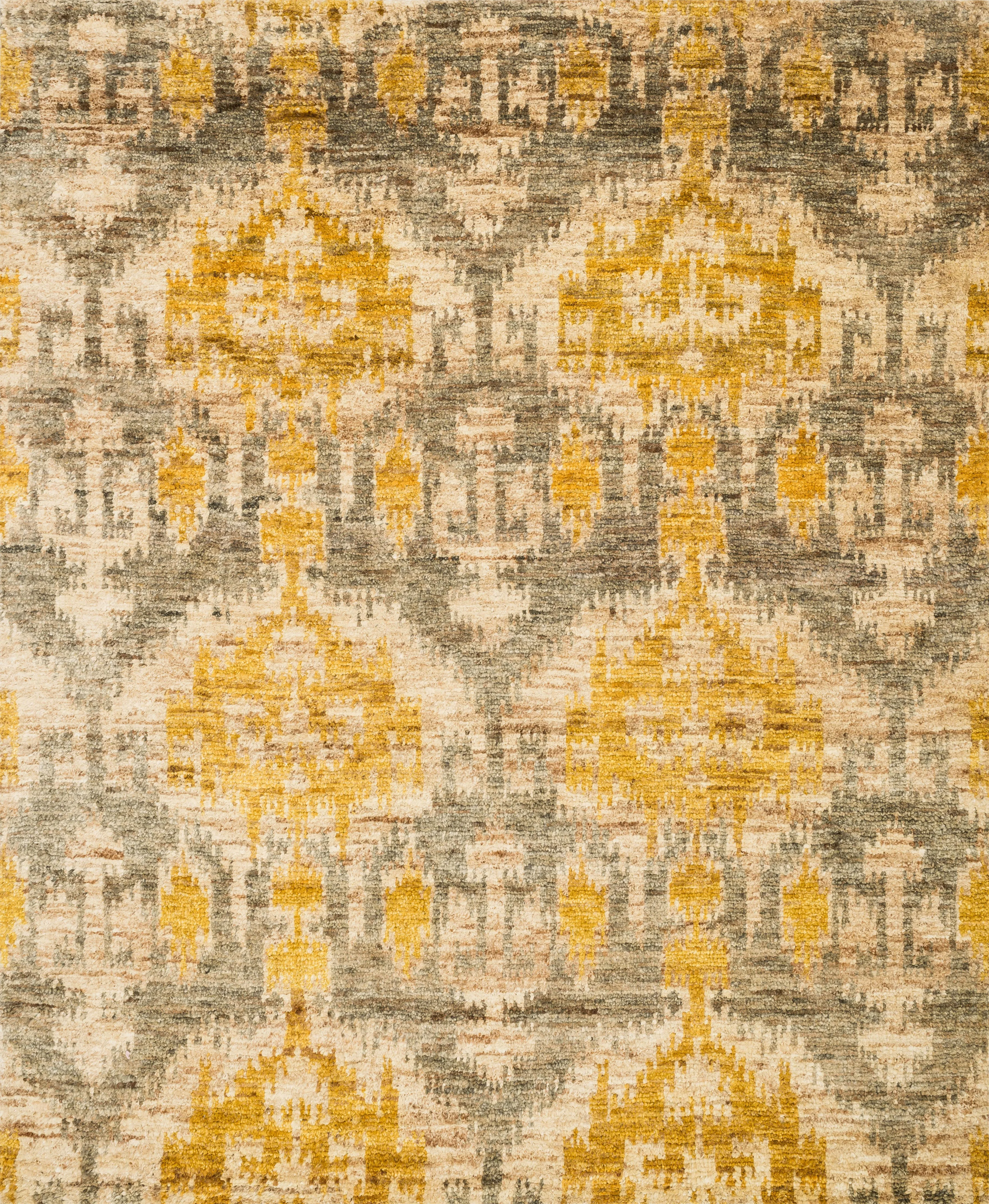 Xavier Rug in Grey & Gold