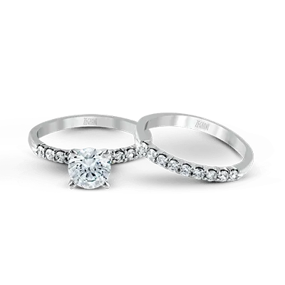 ZR95 Wedding Set in 14k Gold with Diamonds